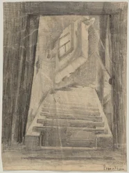 Klatka schodowa (Wieża Kobiet)