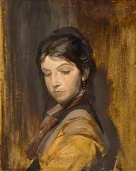 Nieznana dziewczyna, Wilhelm Busch