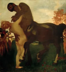 Centaur i nimfa