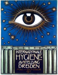 Utknął, plakat wystawowy 1911