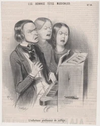 Niefortunny nauczyciel teorii muzyki, 1840., 1840.