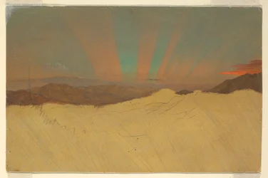 Rysunek, Aurora Borealis, 1860-70