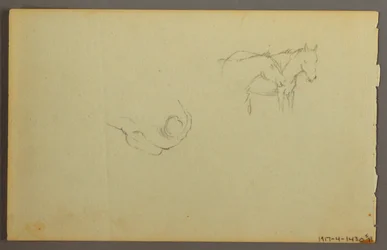 Rysunek, Studium chmury, 1844