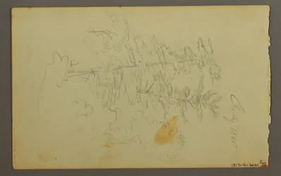 Rysunek, Studium chmury, 1845