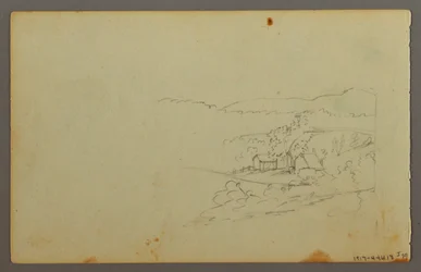 Rysunek, Studium chmury, prawdopodobnie 1844