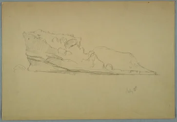 Rysunek, pływająca góra lodowa, 15 lipca 1859 r.