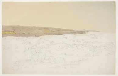 Rysunek, Jerozolima, widok ogólny, kwiecień (), 1868 r.