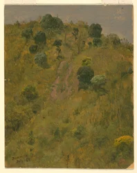 Rysunek, krajobraz, lipiec 1865 r.