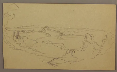Rysunek, Pejzaż, maj-sierpień 1865 r.