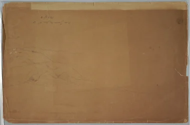Rysunek, Krajobraz w pobliżu Guarandy, Ekwador, 4 czerwca 1857 r.