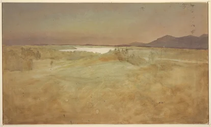 Rysunek, patrząc z Olany na południowy zachód przez dolinę Hudson, 1870-80