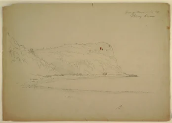 Rysunek "Jaskinia małp", 1851 r.
