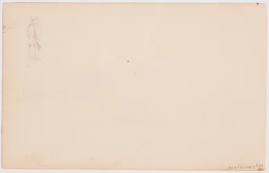 Rysunek, Krajobraz górski o zachodzie słońca, 1865
