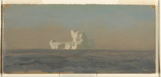 Rysunek, Off Iceberg, Nowa Fundlandia, czerwiec 1859 r.