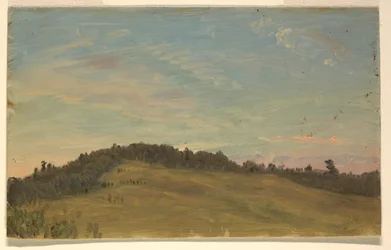 Rysunek, Pejzaż letni, 1870-80