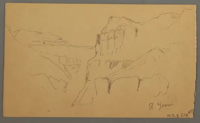 Rysunek, Valleyside, luty 1869 