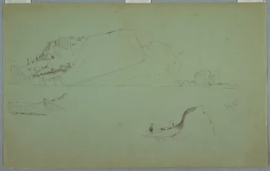 Pływające góry lodowe, 15 lipca 1859 r.