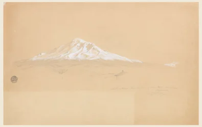 Góra Chimborazo z Domu Seniora Pablo Bustamante, Riobamba, Ekwador