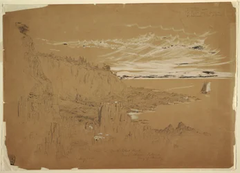 „Widok na South West Head, Wyspa Grand Manan, Zatoka Fundy, Kanada”