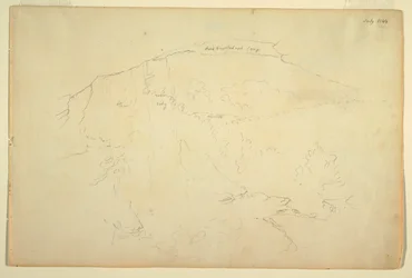 Zalesione wzgórze, góry Catskill