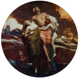 A morze wydało zmarłych, którzy w nim byli, wystawione w latach 1892, 1912.