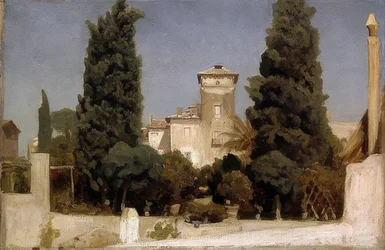 Villa Malta, Rzym. 1860s
