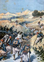 Bitwa z bandytami, Algieria, 1892