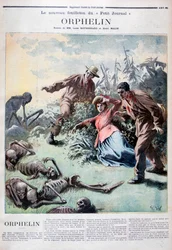 Ilustracja do książki Louisa Henri Boussenarda i Henri Makinsa Orphelin, 1894