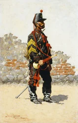 Trębacz kawalerii, 1889