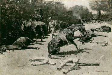 Jak konie zginęły za swój kraj w Santiago, 1899.
