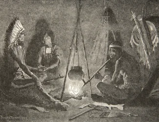 Pójdę za tobą, mój mężu, z Pieśni o Hiawatha Henry
