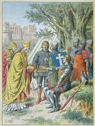 Bertrand Du Guesclin otrzymał urazę, że chciał zatrzymać Awinionę