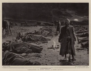 Kampania w RPA, nocny biwak