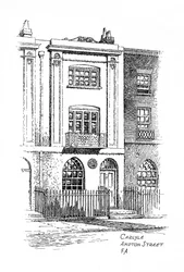 Dom Thomasa Carlylesa, Ampton Street, Londyn, 1912