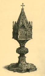 Monstrancja, ok. 1450, 1881 r.