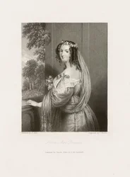 Flora MacDonald, ok. 1850 r. (druk)