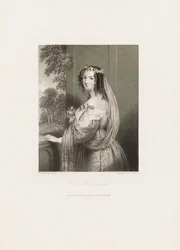 Flora MacDonald, ok. 1850 r. (druk)