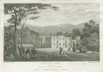 Park Armitage: rycina, bd [ok. 1830]