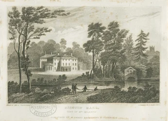 Bishton Hall: grawerowanie, nd [? C1830]