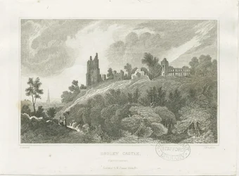 Zamek Dudley: grawerowanie i [XIX wiek]