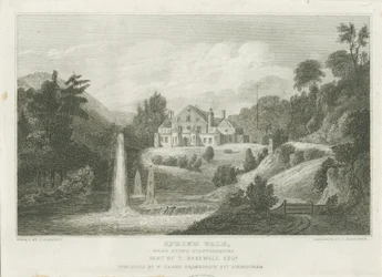 Kamień - Spring Vale: grawerowanie, bd [ok. 1830] (druk)