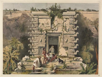 Brama Wielkiego Theocallisa, Uxmal