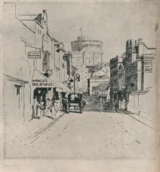„Peascod Street, Windsor”, ok. 1918 r.