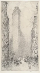 Urodziny Waszyngtona – Piąta Aleja i 23rd Street, 1916.