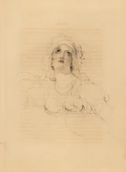 Portret lady Emmy Hamilton, kochanki Horatio Nelson