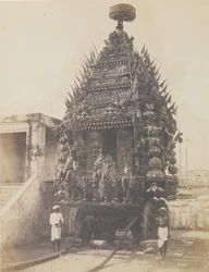 Samochód Juggernaut, Madras, lata 50. XIX wieku.