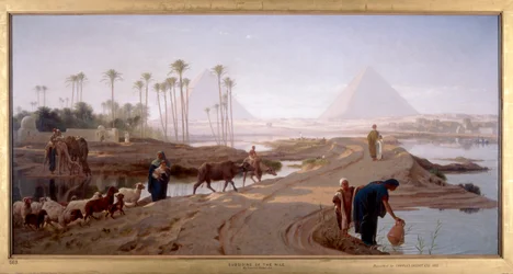 „Opadanie Nilu”, 1873