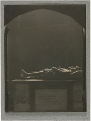 Opactwo Westminsterskie, grób Sir Georges Villiers zm. 1605, ok. 1900.