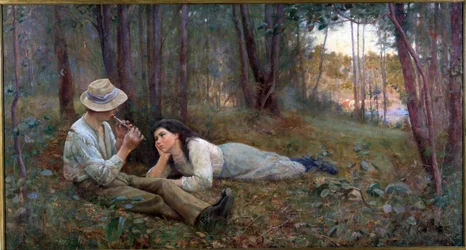 Sielanka w buszu, 1893