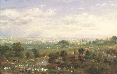 Londyn z Islington Hill, ok. 1820-30